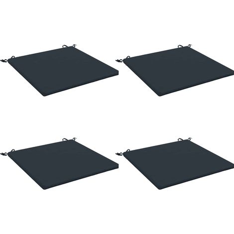 Coussins de siège 4 pièces SOEST 4 pc 100 % polyester vidaXL