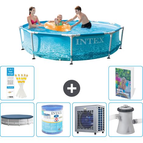 Intex Piscina con struttura Rotonda - 305x76 cm - 7-pezzi  S29 (1/5)