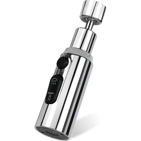 1 pz Aeratore per rubinetto 3 modalità Rotazione a 360° Testa di spruzzo Rubinetto per lavello da cucina Getto d'acqua Breeze (1/3)