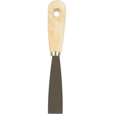 Spachtel corona Okko Metall 2,5 cm ergonomischer Holzgriff