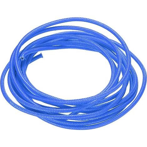 Câble flexible en silicone à haute température de 3 mètres/9,8pi -60 à 300°C Câble électrique à usage lourd isolé pour l'industrie, bleu (1/5)