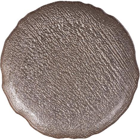 Piatto decorativo in vetro veux oro 21 cm (1/2)