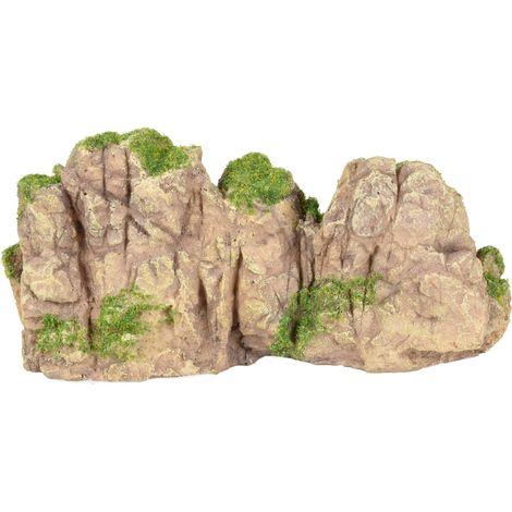 Décoration aquarium. Moza roche montagne. taille 19 x 6 x 9 cm. - Flamingo (1/5)