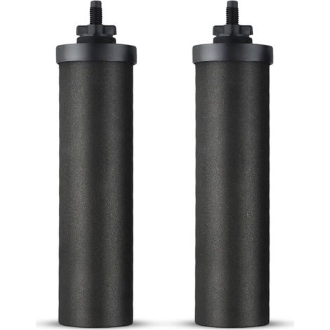 Deux cartouches filtrantes compatibles BB9-2 Berkey pour purificateur d'eau, cartouches filtrantes à charbon actif par gravité, éléments de purification externes pour purificateurs d'eau. (1/5)