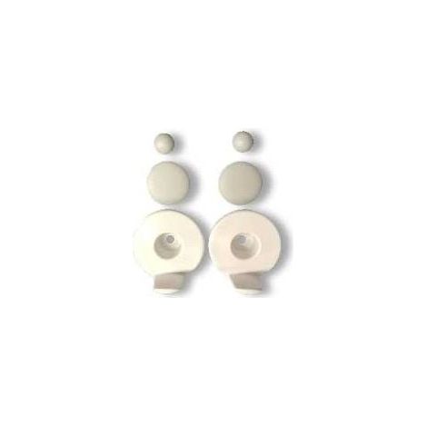 Primaster Ersatz-Puffer-Set für den Primaster WC-Sitz Komfort Plus