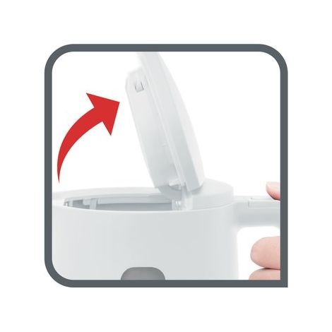 Tetera Tefal KO200130 Blanco Plástico 2400 W 1,7 L (1/5)