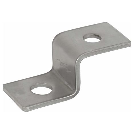 Accesorio de conexión fehn 390499 acero inoxidable 2 agujeros