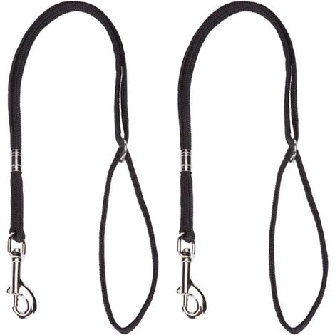 Set aus 2 Lasso-Seilen für Hunde, Katzen oder andere Haustiere, mit Karabiner, für Pflegetische, Armlehnen und Badewannen (52 cm). (1/4)