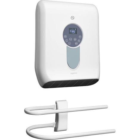 Sygonix SY-5050590 Stufetta rapida per bagno WM-FHSq-W002 Bianco (1/2)