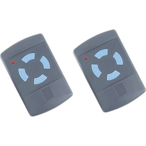 2PACK Télécommande de Garage Sdre HSM4 868 MHz avec 4 Boutons Couleur Bleue Remplacer Les émetteurs Hormann 868 MHz HS4 HSM2 HSP4 868 HS1 868 Tubauto HSM4 868 Tubauto HS4 868Fréquence (1/4)