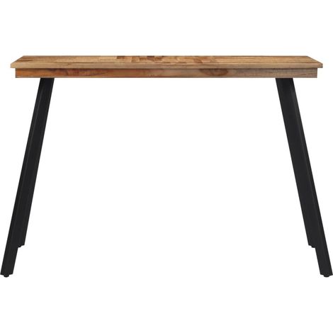 Table de salle à manger,Table à manger 120x62x76 cm bois massif de teck CFW87946 (1/5)