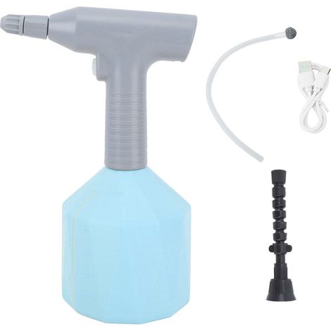 Pulvérisateur automatique pour plantes, bouteille spray électrique sans fil, arrosoir électrique de jardin pour plantes intérieur et extérieur, bleu (1/5)