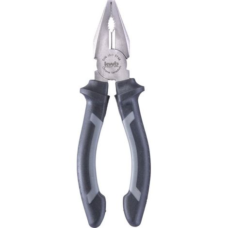 KWB 386210 PINCE UNIVERSELLE 160 MM, SELON DIN/ISO 5746, UTILISATION POLYVALENTE, COUPER GEHÄRTET, ACIER CV