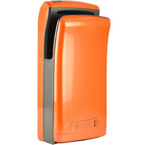 Automatische Händetrockner Vitech doppel Luftstrahl schnell trocknend orange 1800W 2