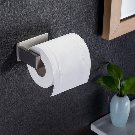 Étagère porte-papier toilette mural inoxydable salle de bain (1/5)