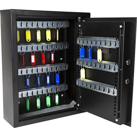 [NEUWERTIG] Schlüsselkasten Mit Elektronikschloss 71 Haken B-Ware