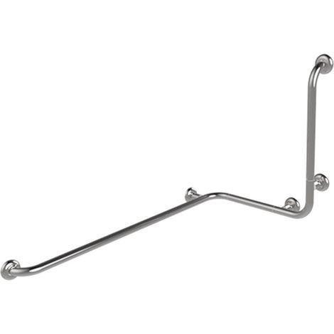 Maniglia angolare con verticale laterale universale 110x60x60h inox lucido (1/3)