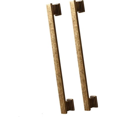1 paire de poignées de tiroir en alliage de zinc pour commode, armoire, placard, poignées de meubles vintage, poignées de chevet, quincaillerie de porte de placard de cuisine (1/5)