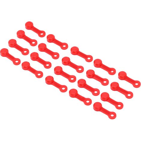 Capuchon Zerk - 20 Pièces - En Silicone Souple - Pour Embout de Graissage et Vis de Purge de Frein - Voiture Moto
