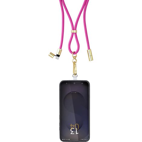 Intenso Handykette als Lade- + Datenkabel USB-C bis 1,65m neon pink cavo USB USB C Rosa (1/4)