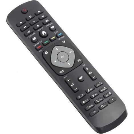 Télécommande universelle Smart TV pour Philips, télécommande de remplacement pour Philips LCD LED TV (1/4)