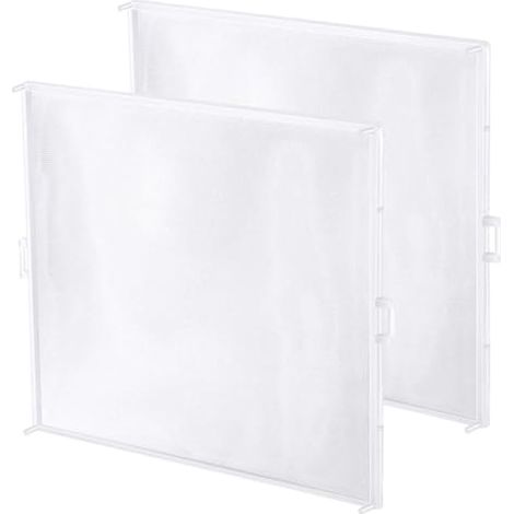 Lot de 2 filtres à air de rechange compatibles avec les ventilateurs de salle de bain, haute performance de filtration contre la poussière et le pollen, compatible avec l'unité de soufflage ELS (1/4)