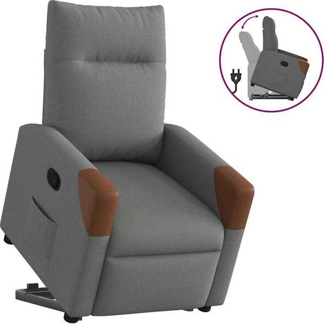Chaise longue en tissu gris foncé – Canapé lit convertible moderne, dossier réglable, idéal pour salon, chambre ou espace détente (1/5)