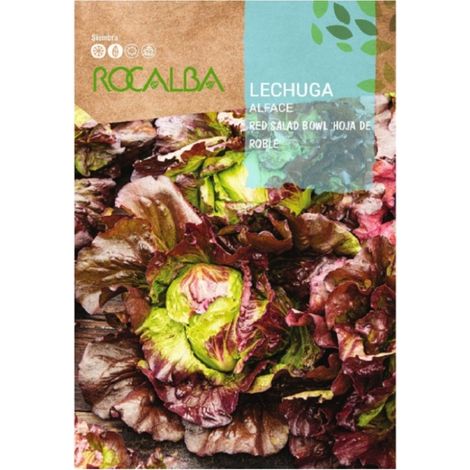 Rokalba Seed Lecuga Red Salad Bowl "H.roble" 500g