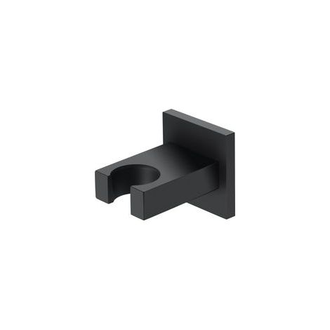 Support Pommeau de Douche Noir Support Douchette Laiton Accroche Pommeau de Douche Murale Porte Pommeau de Douche Installé en Perçant des Trous Support Pommeau Douche