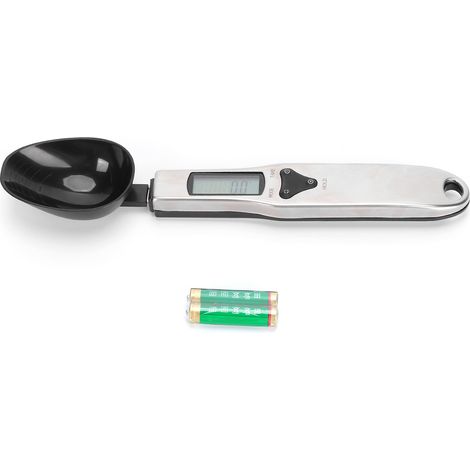 Cuillère de mesure numérique en acier inoxydable, balance de cuisine précise 500g/0.1g, idéale pour peser les ingrédients (1/5)