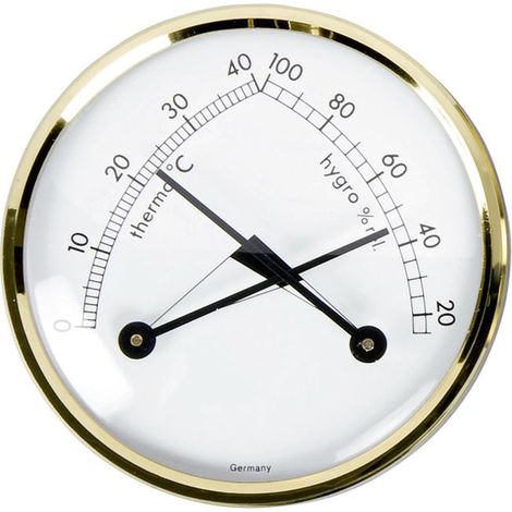 Thermometer / Hygrometer Ø7cm (1/2)