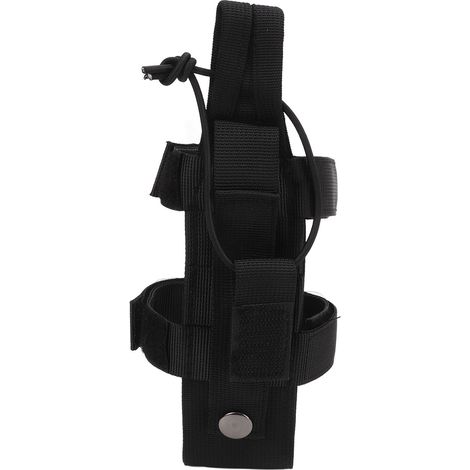 Porte-gourde ajustable pour randonnée, étui ceinture noir pour bouteille d'eau de sport (1/5)