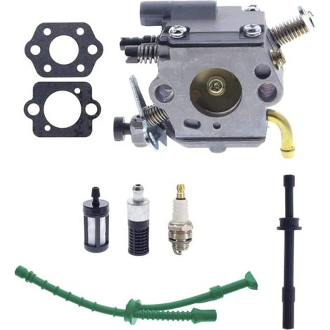 C1Q-S126B CARBURETOR COMPATIBLE AVEC STIHL MS200 MS200T 020T MS 200 MS 200T Moteurs de tronçonneuse avec 1129 350 3600 NE 1129 120 1602 Kit de filtre à air (1/4)