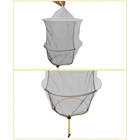 Chapeau d'apiculteur polyvalent - Protection polyvalente pour les apiculteurs - Voile haute définition - Haute qualité (1/4)