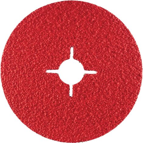 Disco abrasivo in fibra 115x22 mm K60 ceramicon