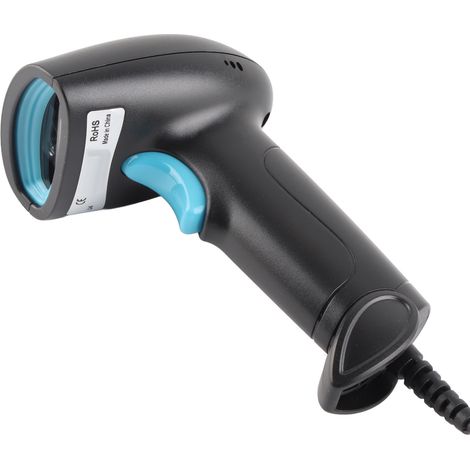 Lecteur de codes-barres 1D portable sans fil 2,4G, scanneur de QR code pour logistique et livraison express (1/5)