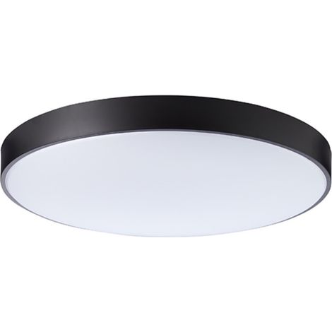 BRILLIANT lampe Slimline LED plafonnier 78cm blanc / noir 1x 80W LED intégré, (6500lm, 3000-6000K) Échelle A ++ à E Avec télécommande (1/3)