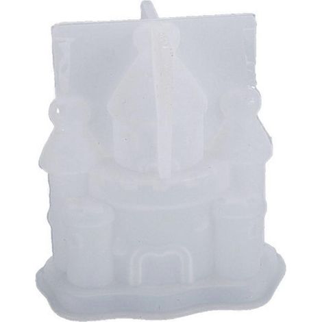 DIY Aroma-Gips-Silikonform, handgefertigte Schlosshaus-Fantasy-Dekorationsform