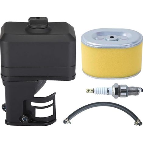 Filtre à Air avec Couvercle pour Honda GX160 GX120 GX140 GX200 168F Série, Filtre à Air + Boîtier et Base + Bougie + Tuyau de Carburant Moteur Pièces de Rechange (1/5)