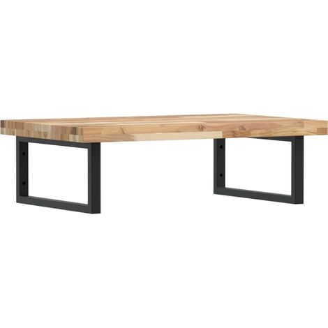 Maison Exclusive - Waschbeckenregal Wandmontage Stahl und Akazien