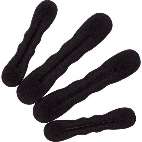 Chignon Magic - Élastique à cheveux - 4 pièces - Créez le chignon parfait - Créateur de chignon - Pince à cheveux - Pince à cheveux - Accessoires pour cheveux de coiffure - Accessoires pour chignon -