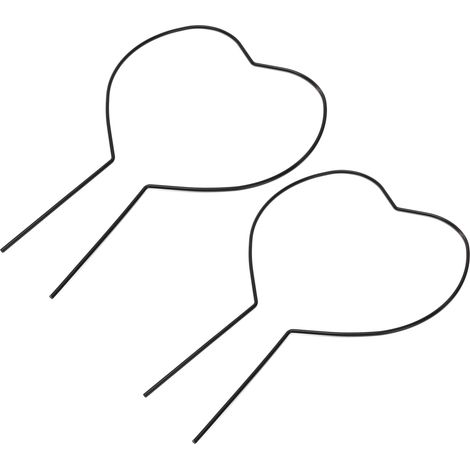 2 pièces Support de Plantes Grimpantes en Fer pour Pots, Treillis Jardin pour Vignes et Plantes Grimpantes