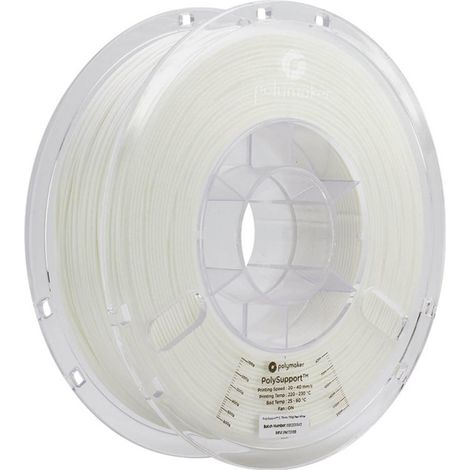 Polymaker PD04001 Polysupport Filament perleweiß 750g