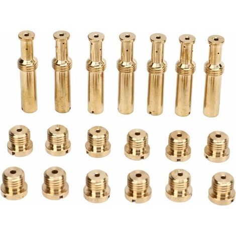 Kit gicleur principal intermédiaire pour carburateurs S&S B E G, 35-0995 bronze remplacement gicleur carburateur (1/4)