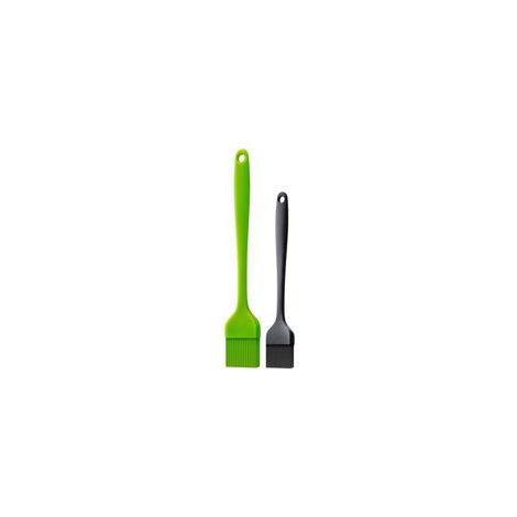 Pennelli da pasticceria in silicone, perfetti per cuocere al forno, preparare dolci, grigliare e applicare olio, burro e salse. Pennelli resistenti alle alte temperature (V-Crezuo grande) (1/5)