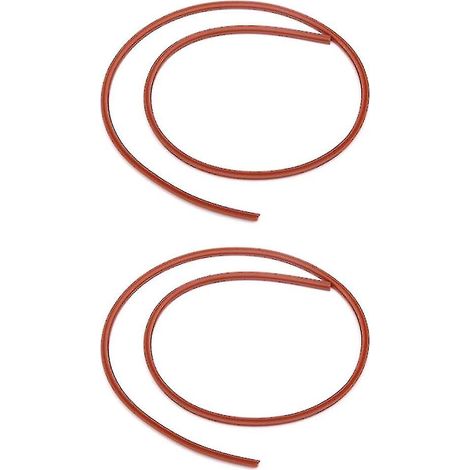 Lot de 2 anneaux d'étanchéité pour poêle double de 28 cm et 30 cm, type gril géant, antiadhésif, pour omelettes et plats à retourner. (1/5)
