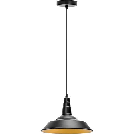 Luminaire aigostar e27 60w max acier réglable