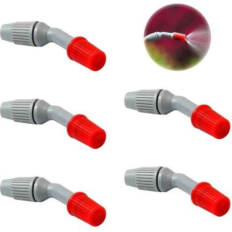 Lot de 5 buses de pulvérisation, accessoires de pulvérisation d'irrigation de jardin, pièces de rechange pulvérisateur, pour l'arrosage et le nettoyage (1/5)