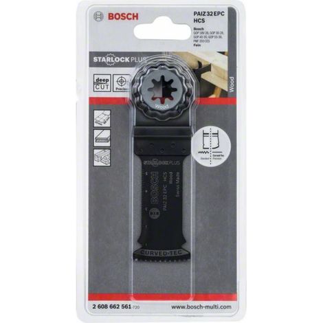 Hoja de sierra de inmersión Bosch PAIZ 32 EPC plata 32 mm