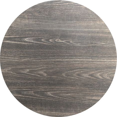 HPL Plateau de table Ø 120 cm Riverwashed Wood - Feros (1/3)